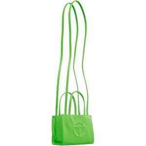 Telfar Highlighter Green Small Shopping Bag
